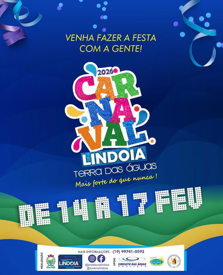 Carnaval 2026 - De 14 à 17/02